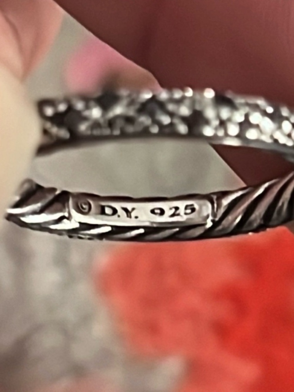 David Yurman Midnight Melange Ring - Picture 3 of 5